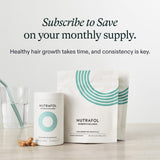 Nutrafol Women's Balance Hair Growth Supplements, Ages 45 and Up, Clinically Proven for Visibly Thicker Hair and Scalp Coverage, Dermatologist Recommended - 1 Month Supply