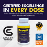 Macuhealth Triple Carotenoid Formula - Eye Vitamins for Adults - 90 Softgels, 3 Month Supply