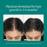 Nutrafol Women's Hair Growth Supplements, Ages 18-44, Clinically Proven for Visibly Thicker and Stronger Hair, Dermatologist Recommended - 1 Month Supply