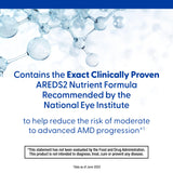 PreserVision AREDS 2 Eye Vitamins, #1 Eye Doctor Recommended Brand, Lutein and Zeaxanthin Supplement with Vitamin C, Vitamin E, Zinc, and Copper, 60 Softgels (Minigels)