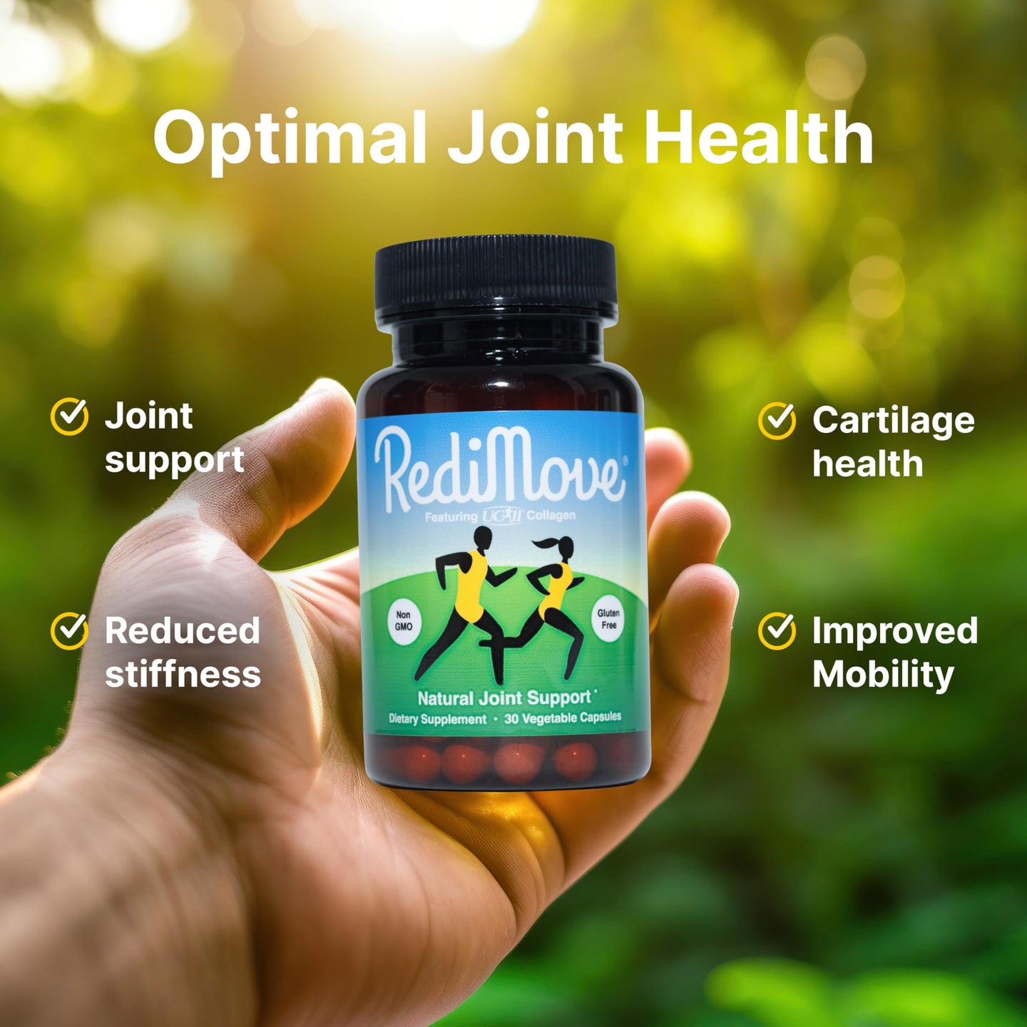 RediMove - Natural Joint Support Supplement - Non-GMO, Gluten-Free